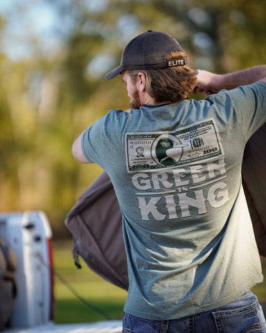 "GREEN is KING" Elite Logo T-Shirt