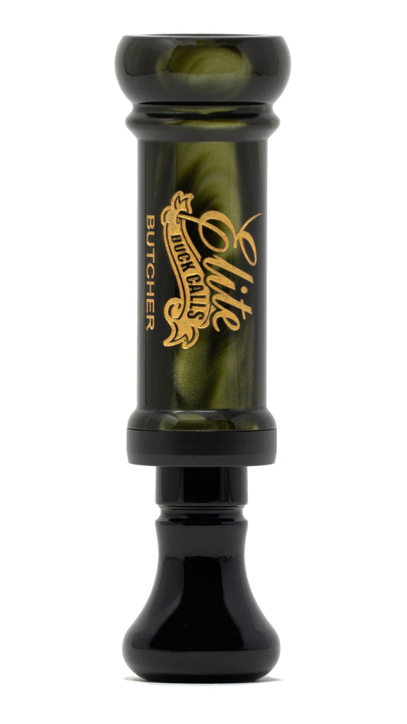 Elite Duck Calls Butcher Cutdown Venom and Black Acrylic Call